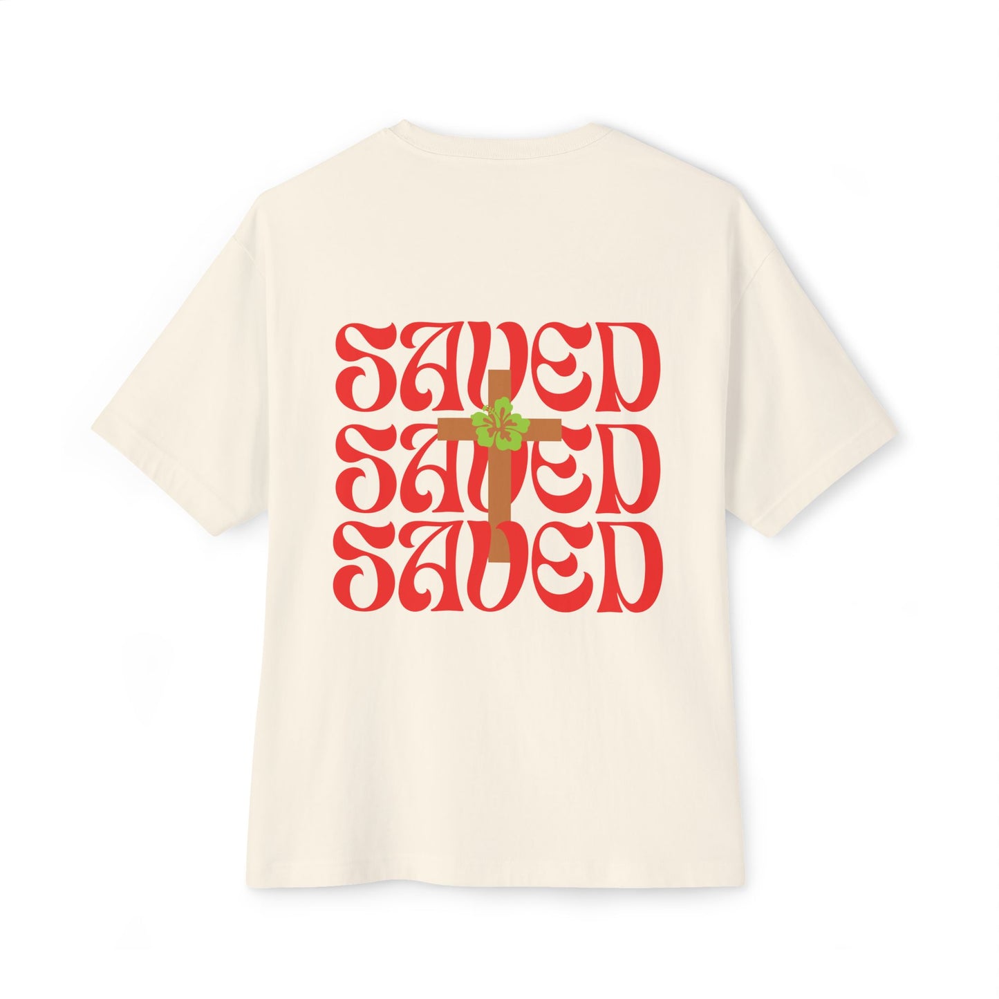 SAVED Unisex Oversized Boxy Tee