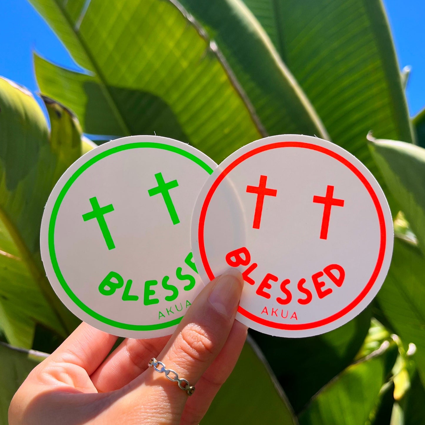 Blessed Sticker (Neon)