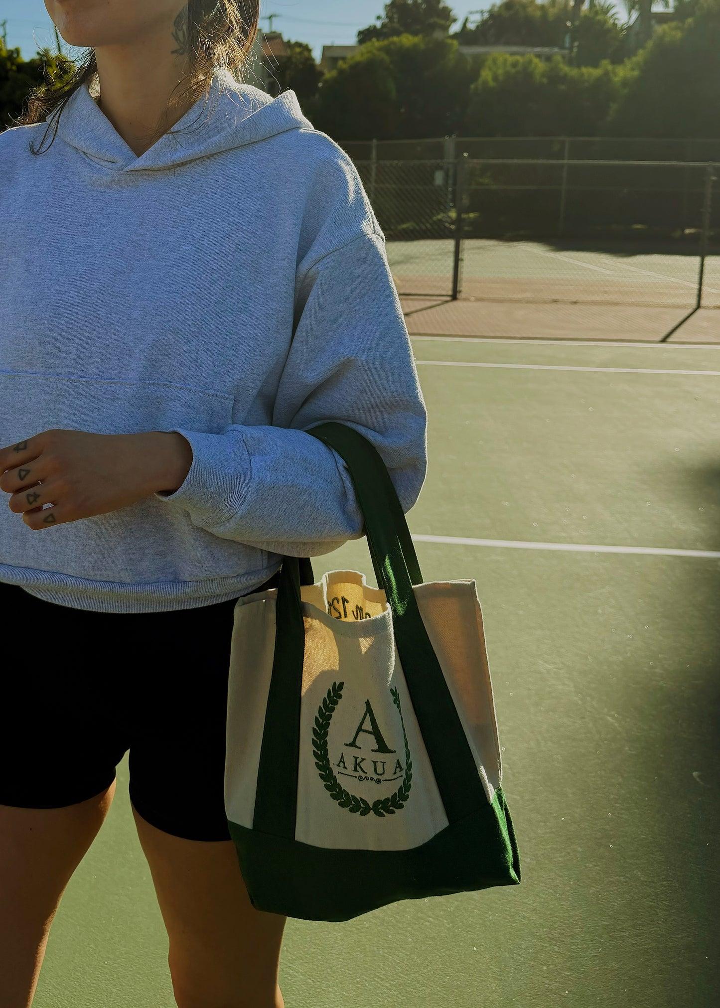 Psalm Embroidered Mini Tote