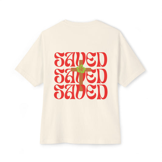 SAVED Unisex Oversized Boxy Tee