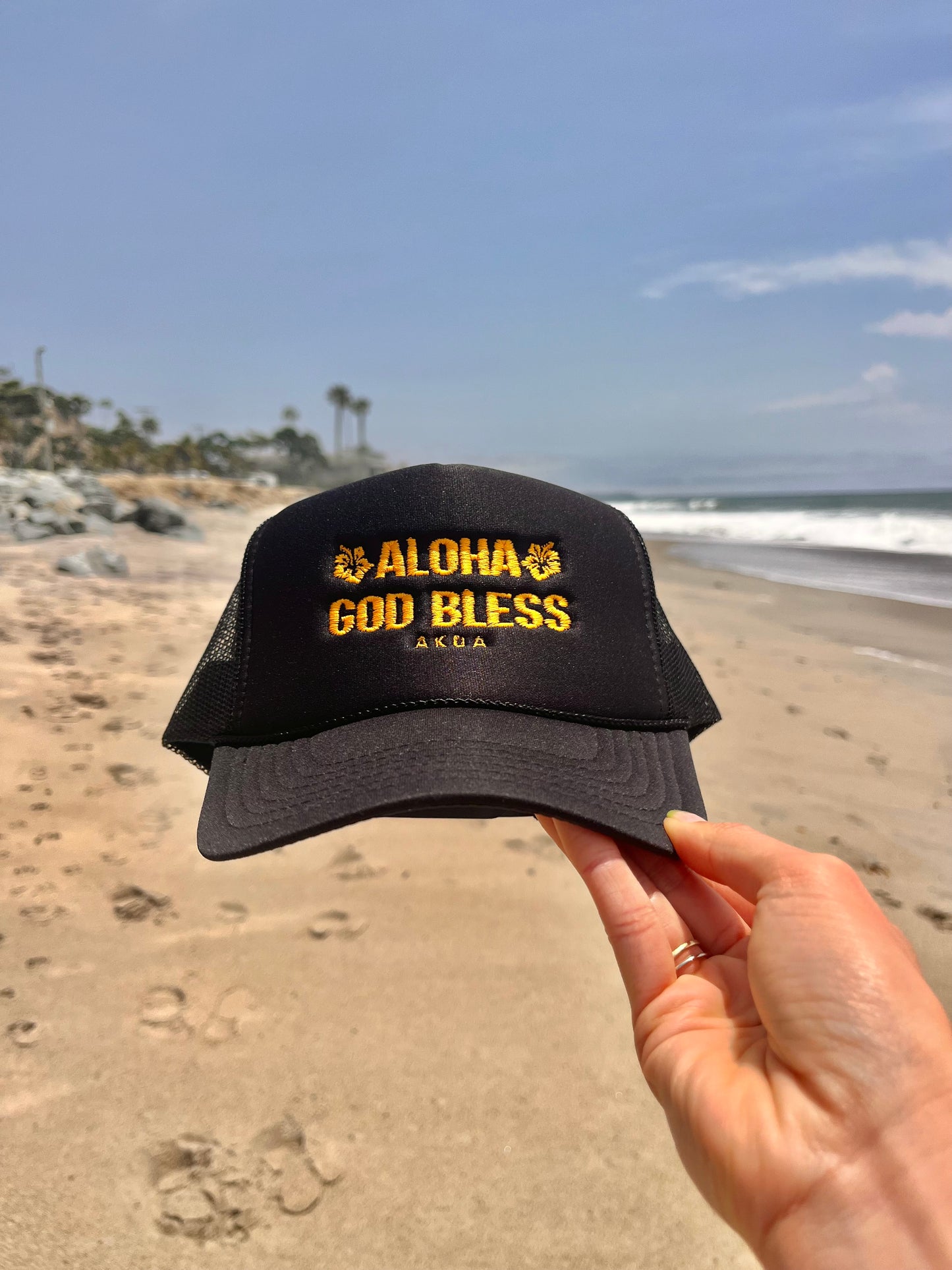 Aloha Trucker Hat (Embroidered)