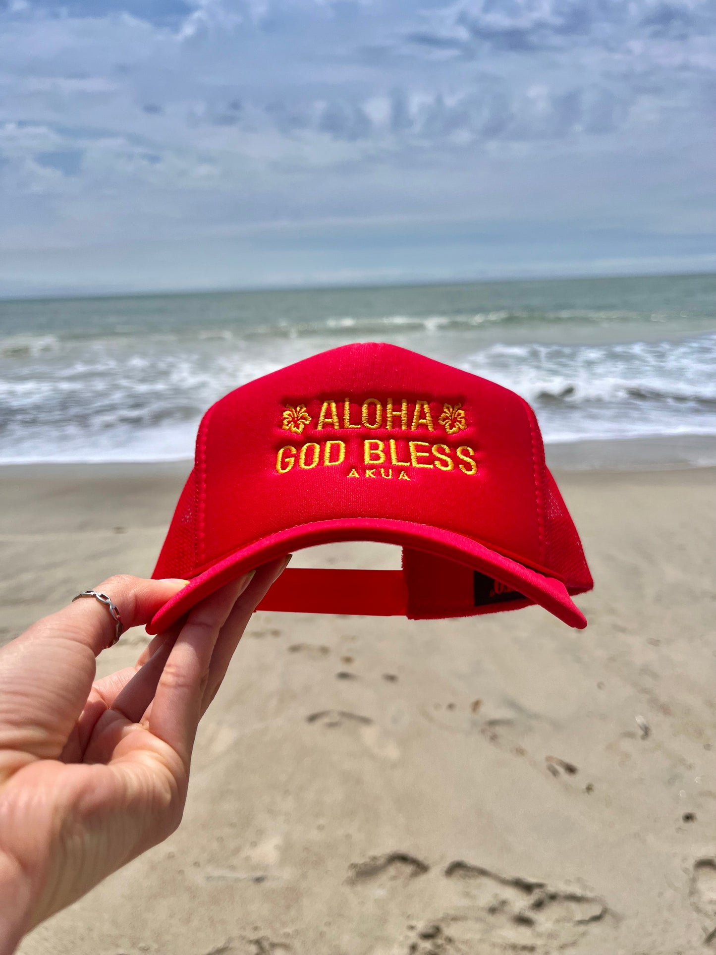 Aloha Trucker Hat (Embroidered)