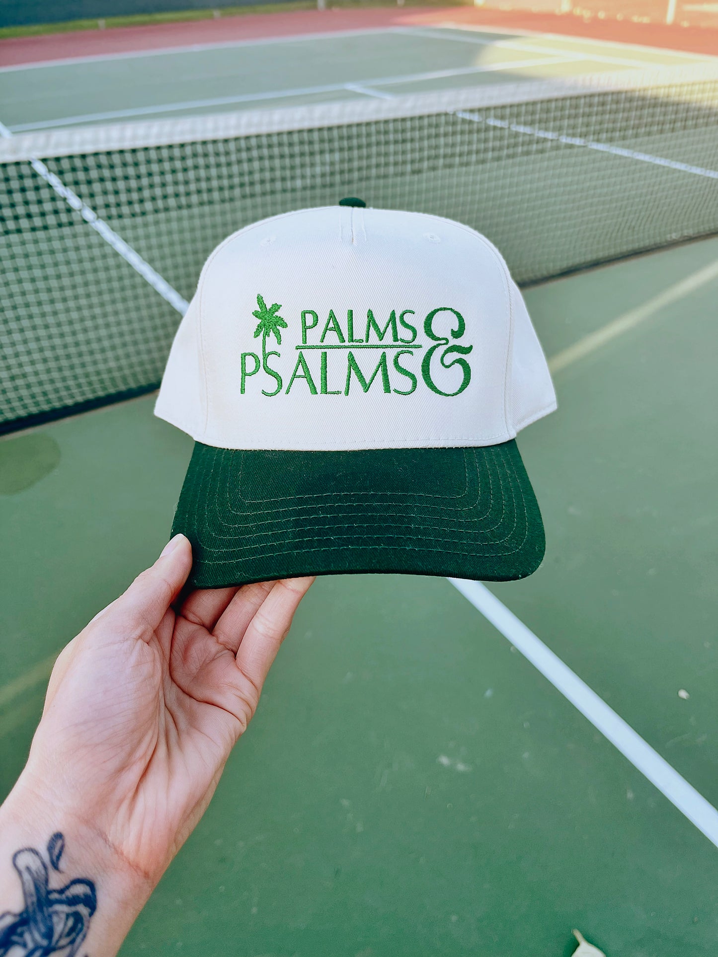 Palms & Psalms Embroidered Hat