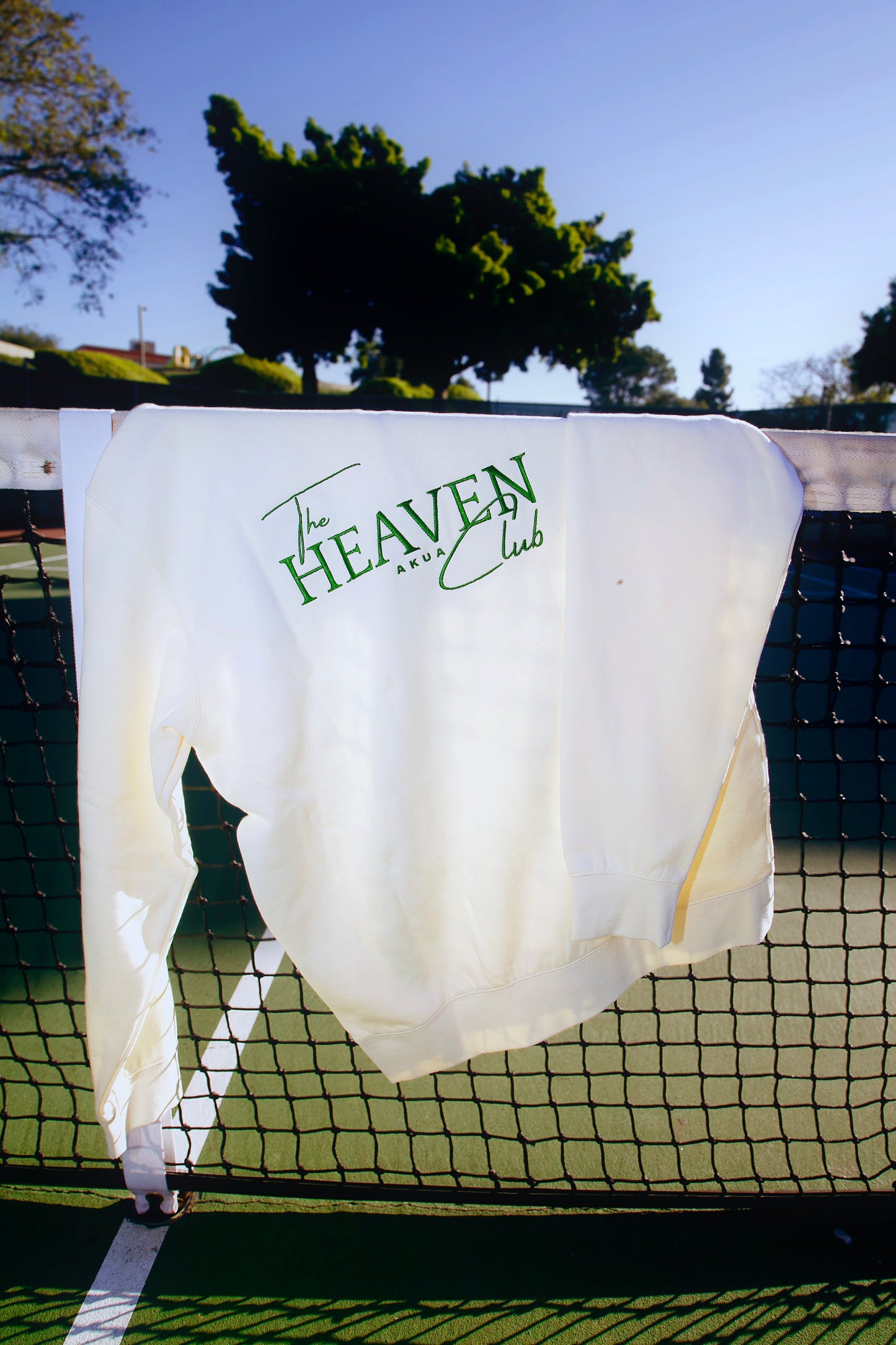 The Heaven Club Embroidered Quarter Zip