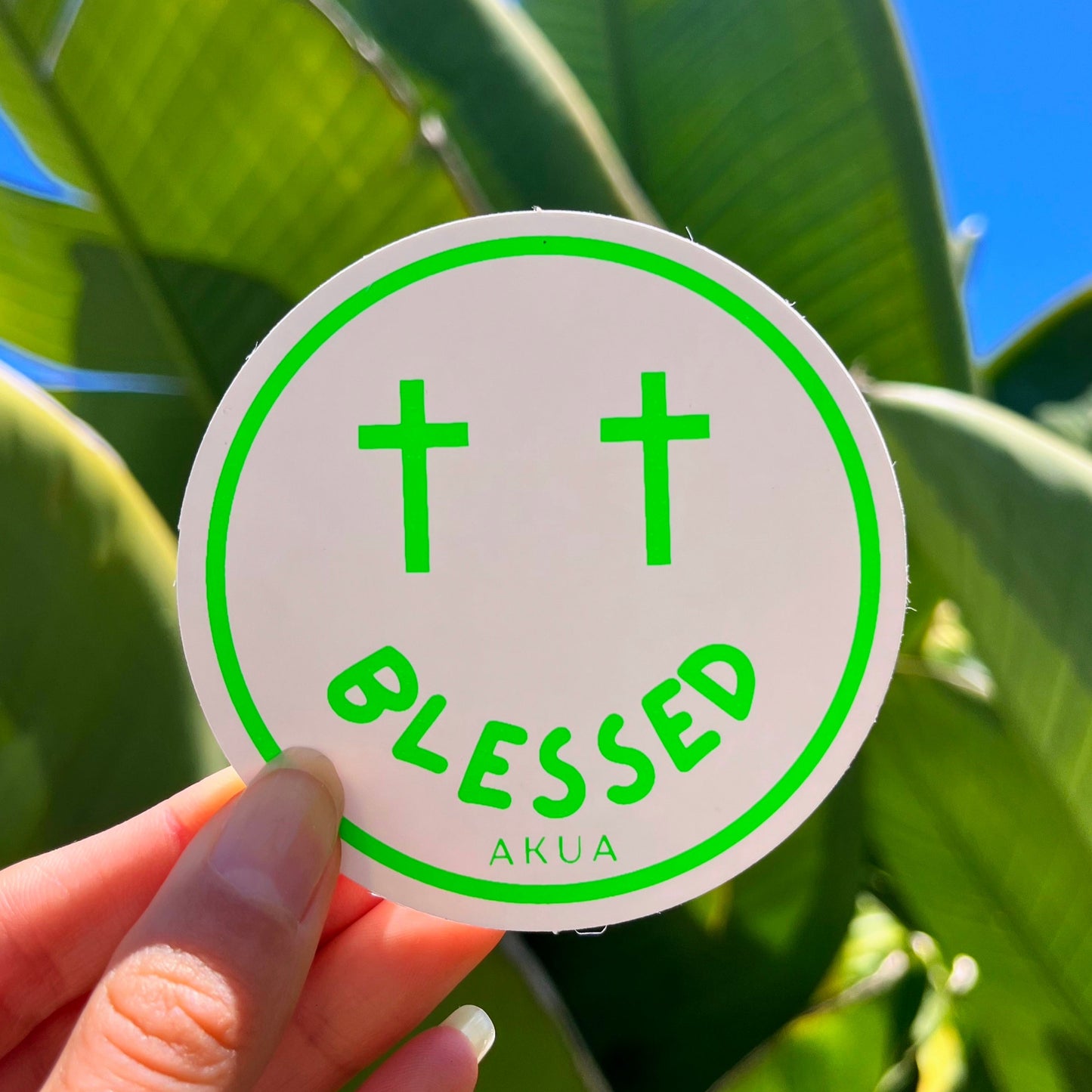 Blessed Sticker (Neon)