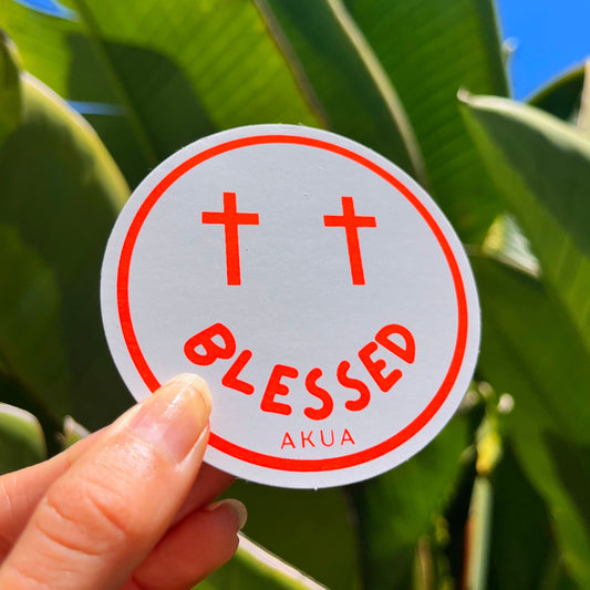 Blessed Sticker (Neon)